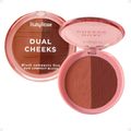 Blush Compacto Duo Ruby Rose Dual Cheeks Ivory e Bronze