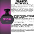 Desodorante Colônia Ruby Rose Obsidian 100ml