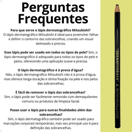 Kit-Mitsubishi:-12-Lápis-Dermatografico-Preto-7600--2