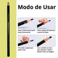 Kit Mitsubishi: 12 Lápis Dermatografico Preto 7600