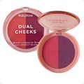 Blush Compacto Duo Ruby Rose Dual Cheeks Rosewood e Plum