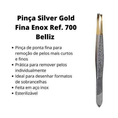 Belliz-Enox-Pinça-Silver-Gold-Ponta-Fina--3