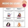 Blush Compacto Ruby Rose Glass Gb80