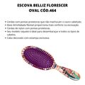 Escova Belliz Florescer Oval