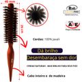 RIÈ Salon Pro Kit 3 Escova Detagling Pro  40mm,47mm,57mm + 01 Pente