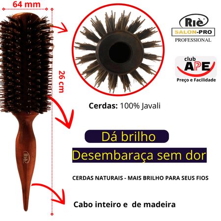 RIÈ-Salon-Pro-Kit-3-Escova-Detangling-Pro-47mm,-57mm,-64mm-+-Pincel--7