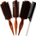 RIÈ Salon Pro Kit 3 Escova Detangling Pro 47mm, 57mm, 64mm + Pente