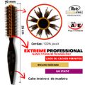 RIÈ Salon Pro Kit 3 Escova Extreme Professional Nano Titanium Technology  40mm, 47mm, 57mm +01 Pente