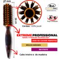 RIÈ Salon Pro Kit 3 Escova Extreme Professional Nano Titanium Technology  40mm, 47mm, 57mm +01 Pente