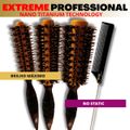 RIÈ Salon Pro Kit 3 Escova Extreme Professional Nano Titanium Technology  40mm, 47mm, 57mm +01 Pente