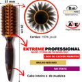 RIÈ Salon Pro Kit 3 Escova Extreme Professional Nano Titanium Technology  40mm, 47mm, 57mm +01 Pente