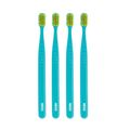 Kit Escova Dental Extra Macia Kess Pro Pocket Belliz Verde Água C/4