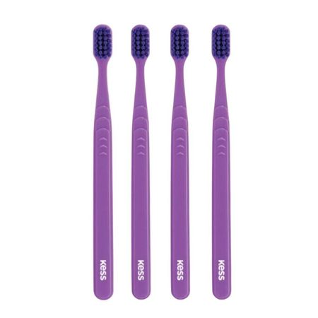 Kit-Escova-Dental-Extra-Macia-Kess-Pro-Pocket-Belliz-Roxo-C/4--1