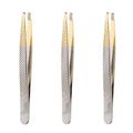 Kit Pinças Silver Gold Enox Belliz Diagonal