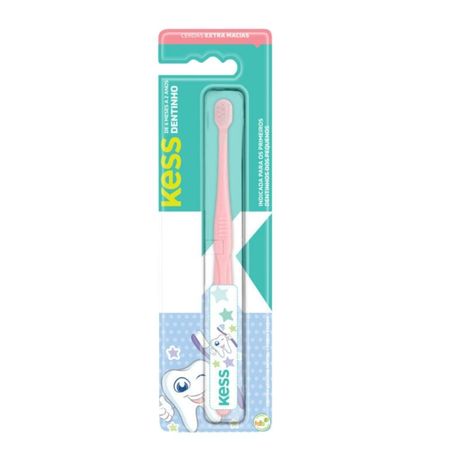 Escova-Dental-Kids-Kess-Dentinho-Belliz-Rosa-Cod.2100--1
