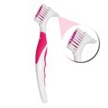 Escova Dental Denture Kess Belliz Rosa