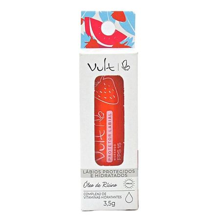 Protetor-Labial-Fps15-Morango-Com-Óleo-de-Rícino-Vult-3,5g--3