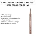 Caneta Para Sobrancelhas Vult Real Color 01 1ml