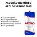 Algodão Hidrófilo Apolo em Rolo 500g