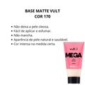 Base Matte Vult Mega Cor 170 26 Ml