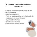 Pó Compacto Vult Fps 90 Médio Escuro 6g