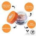 Ecoglitter Multifuncional Vult Colors Prata Paête 1g