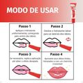 Hidratante Labial Fruit-Tella Vult Morango Com Creme 8ml