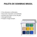 Paleta de Sombras Fran By Franciny Ehlke Brasil 6g