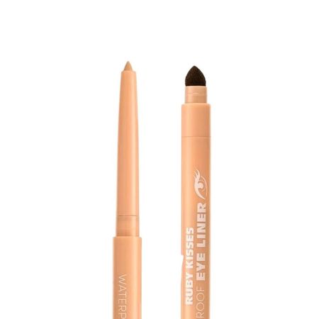 Lápis-Retrátil-Para-Olhos-Ruby-Kisses-Eye-Liner-A-Prova-D´água-Bege-0,35g--3