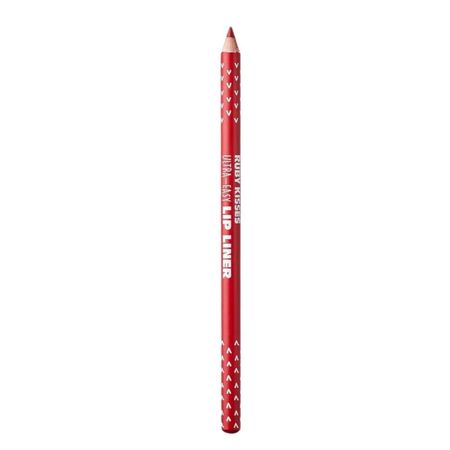 Lápis-Labial-de-Madeira-Ruby-Kisses-Ultra-easy-Lip-Liner-Red-1,5g--3