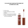 Lip Gloss Ruby Kisses Butter Bomb Warm Hug 7,8ml