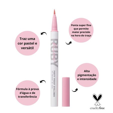 Delineador-Para-Olhos-Ruby-Kisses-Party-Proof-Eyeliner-Pink-Smoothie-0,5g-Pte03b--3