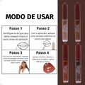 Kit Luisance Mauve Chocolate: 4 Lip Gloss Labial Cores 1, 2, 3 e 4