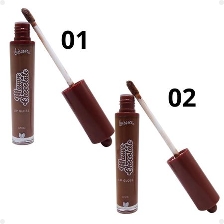 Kit-Luisance-Mauve-Chocolate:-4-Lip-Gloss-Labial-Cores-1,-2,-3-e-4--3