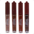 Kit Luisance Mauve Chocolate: 4 Lip Gloss Labial Cores 1, 2, 3 e 4
