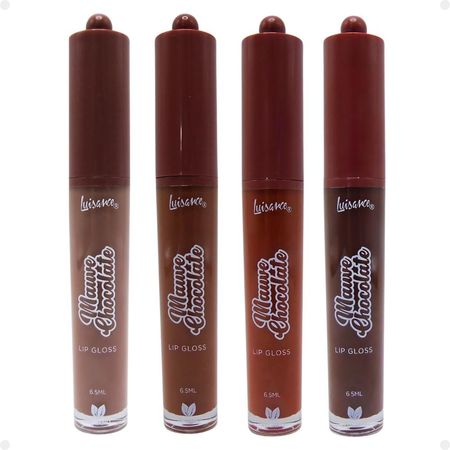 Kit-Luisance-Mauve-Chocolate:-4-Lip-Gloss-Labial-Cores-1,-2,-3-e-4--1