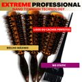 RIÈ Salon Pro Kit 3 Escova Extreme Professional Nano Titanium Technology 47mm, 57mm, 64mm + Pincel
