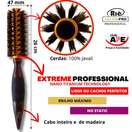 RIÈ-Salon-Pro-Kit-3-Escova-Extreme-Professional-Nano-Titanium-Technology--47mm,-57mm,-64mm-+-Pente--3