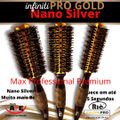 RIÈ Salon Pro Kit 3  Escova INFINITI Pro Gold  Nano Silver  47mm, 57mm, 64mm