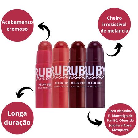 Kit-Blush-em-Stick-Ruby-Kisses-Melon-Pop!-Com-4-Unidades--2