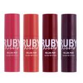 Kit Blush em Stick Ruby Kisses Melon Pop! Com 4 Unidades