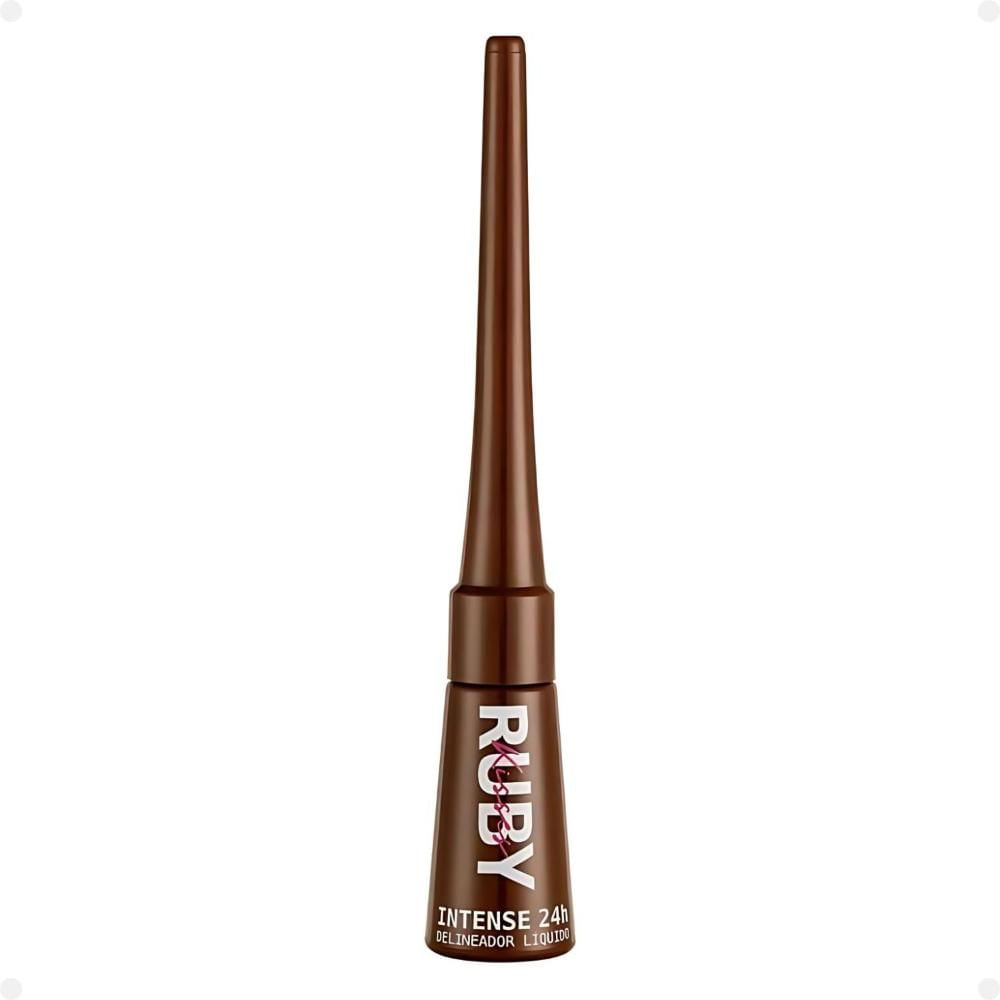 Delineador Líquido Ruby Kisses Intense 24h Marrom