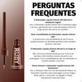 Delineador Líquido Ruby Kisses Intense 24h Marrom