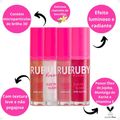 Kit Ruby Kisses Electric Glaze Gloss Glitter: Blush Gold, Holo Sky, Unicorn e Fuchsia