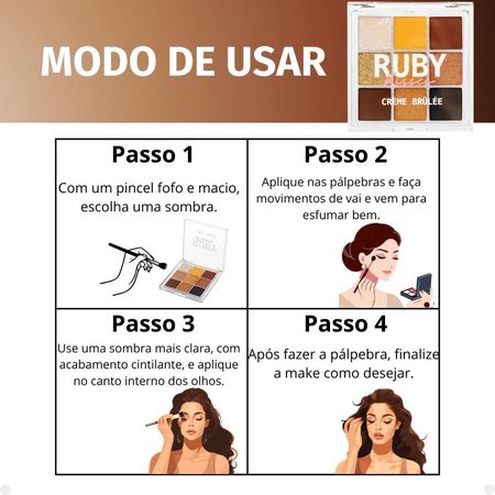 Paleta-de-Sombras-Ruby-Kisses-Crème-Brûlée--7