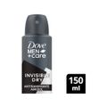 Desodorante Aerossol Antitranspirante Dove Men+Care Invisible Dry Masculino 72 Horas 150ml
