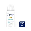 Desodorante Antitranspirante Aerossol Dove Sensitive 48 Horas sem Perfume 150ml