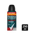 Desodorante Antitranspirante Aerossol Rexona Men Antibacterial+Invisible 250ml
