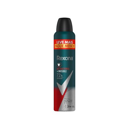 Desodorante-Antitranspirante-Aerossol-Rexona-Men-Antibacterial+Invisible-250ml--1