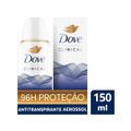 Desodorante Antitranspirante Aerossol Dove Clinical Original Clean 96 horas 150ml